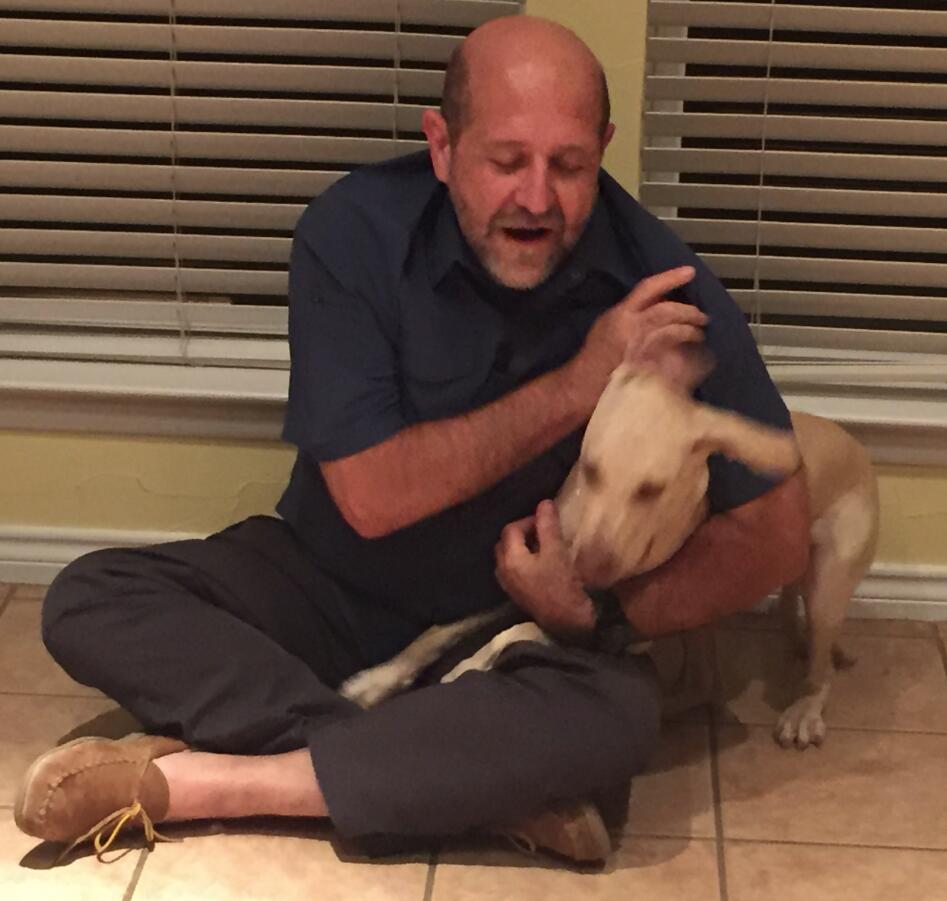 Joseph and Stella on the Floor